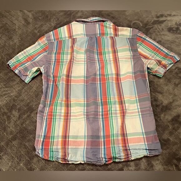 Colorful Short Sleeve Men’s H&M Button Down - Picture 2 of 6